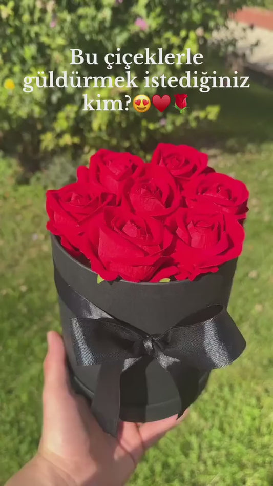 Sevgiliye Özel Hediye Gül Kutusu